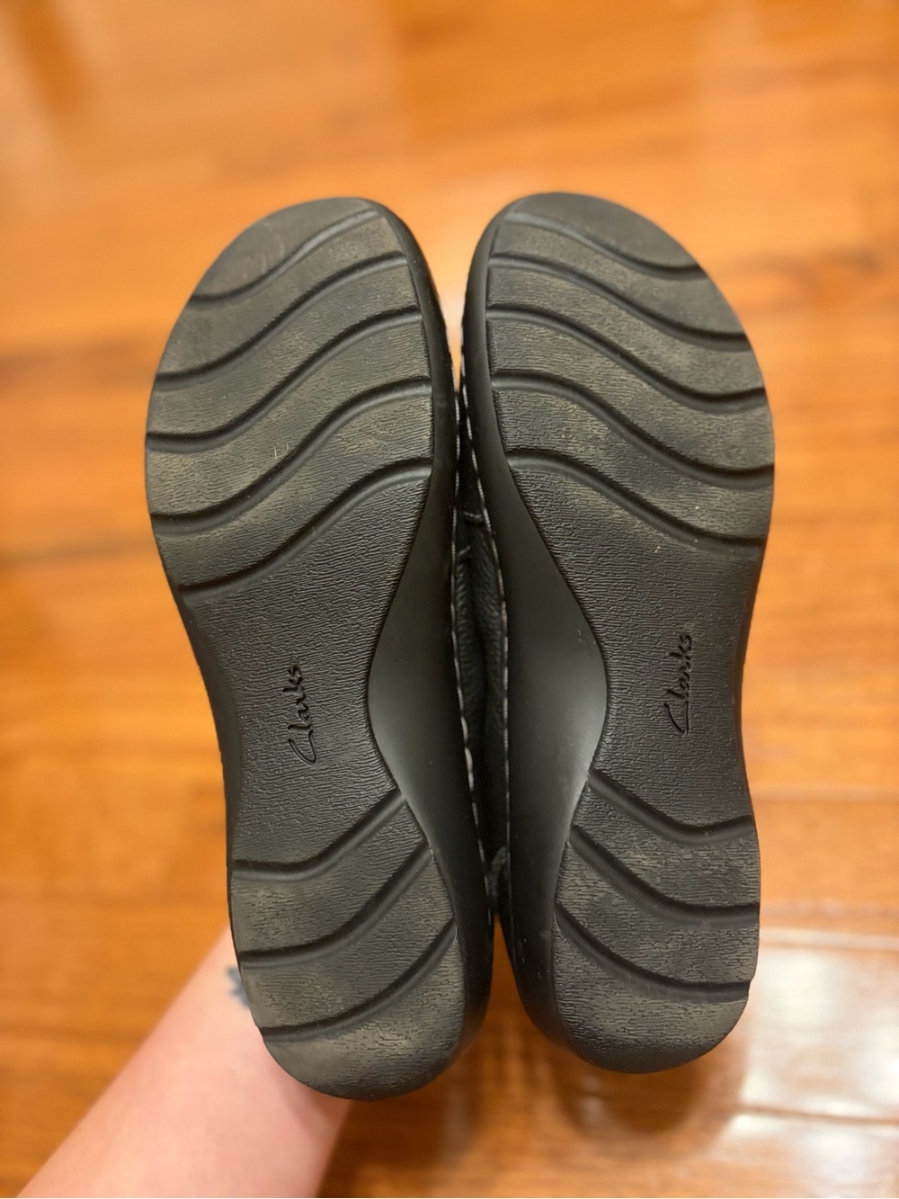 Clark’s| Womens Cora Daisy Loafers in Black size 7 - Picture 11 of 12